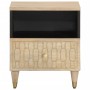 Nachttische 2 Stück aus massivem Mangoholz 40x33x46 cm von , Nachttische - Ref: Foro24-358255, Preis: 75,71 €, Rabatt: %