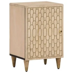 Mueble de baño madera maciza de mango 38x33x58 cm de , Tocadores de baño - Ref: Foro24-358269, Precio: 60,02 €, Descuento: %
