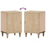 Mueble de baño madera maciza de mango 38x33x58 cm de , Tocadores de baño - Ref: Foro24-358269, Precio: 60,69 €