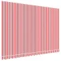 Rot-weiß gestreifter Markisen-Ersatzstoff 4,5 x 3 m von , Markisen - Ref: Foro24-367718, Preis: 62,67 €, Rabatt: %