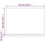 Rot-weiß gestreifter Markisen-Ersatzstoff 4,5 x 3 m von , Markisen - Ref: Foro24-367718, Preis: 62,67 €, Rabatt: %