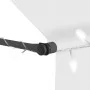 Manuelle einziehbare Markise mit cremefarbener LED 400 cm von vidaXL, Markisen - Ref: Foro24-145875, Preis: 105,06 €, Rabatt: %
