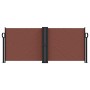 Braune einziehbare Seitenmarkise 100x600 cm von , Sonnenschirme - Ref: Foro24-4004584, Preis: 102,58 €, Rabatt: %