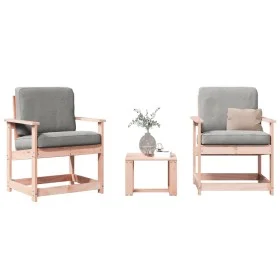 Gartenmöbel-Set 3-teilig aus Massivholz Douglasie von , Gartenstühle - Ref: Foro24-832633, Preis: 101,69 €, Rabatt: %