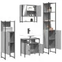 Bathroom furniture set 4 pieces sonoma gray plywood by , Bathroom furniture - Ref: Foro24-3214708, Price: 243,67 €, Discount: %