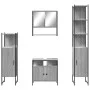 Bathroom furniture set 4 pieces sonoma gray plywood by , Bathroom furniture - Ref: Foro24-3214708, Price: 243,67 €, Discount: %