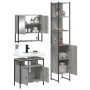 Set de muebles de baño 3 pzas madera contrachapada gris sonoma de , Muebles de baño - Ref: Foro24-3214678, Precio: 193,84 €, ...