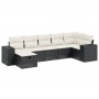 7-piece garden dining set and black synthetic rattan cushions by , Garden sets - Ref: Foro24-3264432, Price: 403,14 €, Discou...