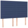 Cama box spring con colchón tela azul 140x200 cm de vidaXL, Camas y somieres - Ref: Foro24-3131519, Precio: 515,92 €, Descuen...