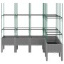 Pflanzgefäß mit Gitter PP hellgrau 160x120x142,5 cm von , Töpfe und Pflanzgefäße - Ref: Foro24-367967, Preis: 99,81 €, Rabatt: %