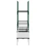 Planter with white PP trellis 120x40x142.5 cm by , Pots and planters - Ref: Foro24-367959, Price: 58,09 €, Discount: %