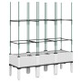 Pflanzgefäß mit weißem PP-Gitter 120x40x142,5 cm von , Töpfe und Pflanzgefäße - Ref: Foro24-367959, Preis: 58,82 €, Rabatt: %
