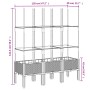 Pflanzgefäß mit weißem PP-Gitter 120x40x142,5 cm von , Töpfe und Pflanzgefäße - Ref: Foro24-367959, Preis: 58,82 €, Rabatt: %