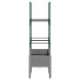 Pflanzgefäß mit Gitter PP hellgrau 80x40x142,5 cm von , Töpfe und Pflanzgefäße - Ref: Foro24-367952, Preis: 42,00 €, Rabatt: %