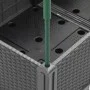 Planter with trellis PP light gray 80x40x142.5 cm by , Pots and planters - Ref: Foro24-367952, Price: 41,20 €, Discount: %