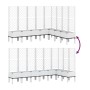Planter with white PP trellis 200x160x142 cm by , Pots and planters - Ref: Foro24-367944, Price: 241,31 €, Discount: %