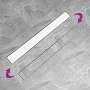 Duschrinne mit Abdeckung 2 in 1 Edelstahl 103x14 cm von vidaXL, Abflüsse - Ref: Foro24-146011, Preis: 59,81 €, Rabatt: %