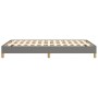 Dark gray fabric bed frame 120x190 cm by , Beds and slatted bases - Ref: Foro24-379490, Price: 114,30 €, Discount: %