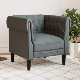 Dunkelgrauer Chesterfield-Sessel aus Stoff von , Sofas - Ref: Foro24-372539, Preis: 181,51 €, Rabatt: %