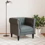 Sillón Chesterfield de tela gris oscuro de , Sofás - Ref: Foro24-372539, Precio: 181,51 €, Descuento: %