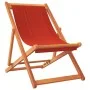 Folding beach chairs 2 units red fabric by , Garden chairs - Ref: Foro24-3214491, Price: 89,48 €, Discount: %