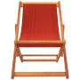 Klappbare Strandkörbe 2 Einheiten aus rotem Stoff von , Gartenstühle - Ref: Foro24-3214491, Preis: 78,67 €, Rabatt: %