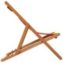 Folding beach chairs 2 units red fabric by , Garden chairs - Ref: Foro24-3214491, Price: 89,48 €, Discount: %