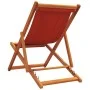 Folding beach chairs 2 units red fabric by , Garden chairs - Ref: Foro24-3214491, Price: 89,48 €, Discount: %
