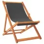 Folding beach chairs 2 units gray fabric by , Garden chairs - Ref: Foro24-3214493, Price: 102,83 €, Discount: %