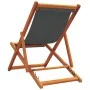 Folding beach chairs 2 units gray fabric by , Garden chairs - Ref: Foro24-3214493, Price: 102,83 €, Discount: %