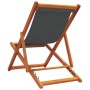 Klappbare Strandkörbe 2 Einheiten aus grauem Stoff von , Gartenstühle - Ref: Foro24-3214493, Preis: 90,27 €, Rabatt: %