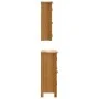 Conjunto de muebles de baño 3 piezas madera maciza de pino de , Muebles de baño - Ref: Foro24-3223457, Precio: 455,75 €, Desc...