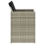 Garden armchairs with cushions 4 pcs light gray synthetic rattan by , Garden chairs - Ref: Foro24-4007440, Price: 217,92 €, D...