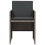 Garden armchairs with cushions 4 units gray synthetic rattan by , Garden chairs - Ref: Foro24-4007437, Price: 179,21 €, Disco...