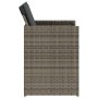 Garden armchairs with cushions 4 units gray synthetic rattan by , Garden chairs - Ref: Foro24-4007437, Price: 179,21 €, Disco...