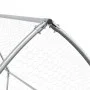 Hühnerkäfig aus silberverzinktem Stahl, 400 x 105 x 182 cm von , Käfige und Lebensräume für Kleintiere - Ref: Foro24-172556, ...