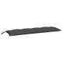 Cojín de banco de jardín tela Oxford gris antracita 150x50x7 cm de , Cojines para sillas y sofás - Ref: Foro24-361602, Precio...