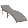 Sun loungers with table 2 units beige synthetic rattan by , Loungers - Ref: Foro24-368255, Price: 158,04 €, Discount: %