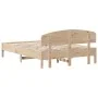 Estructura de cama con cabecero madera de pino blanco 150x200cm de , Camas y somieres - Ref: Foro24-3207205, Precio: 167,57 €...