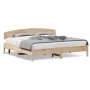Estructura de cama con cabecero madera maciza pino 180x200 cm de , Camas y somieres - Ref: Foro24-3207197, Precio: 174,40 €, ...