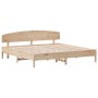 Estructura de cama con cabecero madera maciza pino 180x200 cm de , Camas y somieres - Ref: Foro24-3207197, Precio: 174,40 €, ...