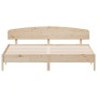 Estructura de cama con cabecero madera maciza pino 180x200 cm de , Camas y somieres - Ref: Foro24-3207197, Precio: 174,40 €, ...
