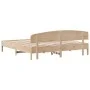 Bettgestell mit Kopfteil aus massivem Kiefernholz 180x200 cm von , Betten und Lattenroste - Ref: Foro24-3207197, Preis: 172,3...