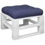 Cushion for pallet sofa in navy blue fabric 60x61.5x10 cm by , Cushions for chairs and sofas - Ref: Foro24-378222, Price: 26,...