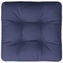 Cushion for pallet sofa in navy blue fabric 60x61.5x10 cm by , Cushions for chairs and sofas - Ref: Foro24-378222, Price: 26,...