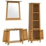 3-teiliges Badezimmermöbel-Set aus massivem Kiefernholz von , Badezimmermöbel - Ref: Foro24-3223462, Preis: 602,37 €, Rabatt: %