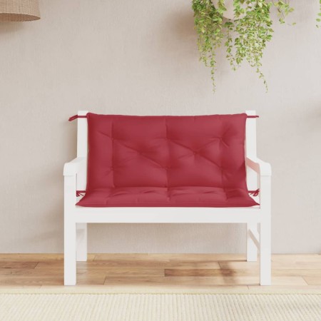 Gartenbankauflagen 2 Stück rot rot 100x50x7 cm von , Kissen für Stühle und Sofas - Ref: Foro24-361668, Preis: 31,51 €, Rabatt: %