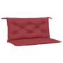 Gartenbankauflagen 2 Stück rot rot 100x50x7 cm von , Kissen für Stühle und Sofas - Ref: Foro24-361668, Preis: 31,51 €, Rabatt: %