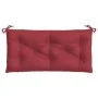 Gartenbankauflagen 2 Stück rot rot 100x50x7 cm von , Kissen für Stühle und Sofas - Ref: Foro24-361668, Preis: 35,84 €, Rabatt: %