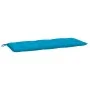 Cojines de banco de jardín 2 uds azul claro 120x50x7 cm de , Cojines para sillas y sofás - Ref: Foro24-361682, Precio: 37,22 ...